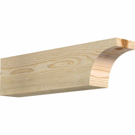 Ekena Millwork Huntington Rough Sawn Rafter Tail, Douglas Fir, 4"W x 6"H x 24"L RFT04X06X24HUN00RDF